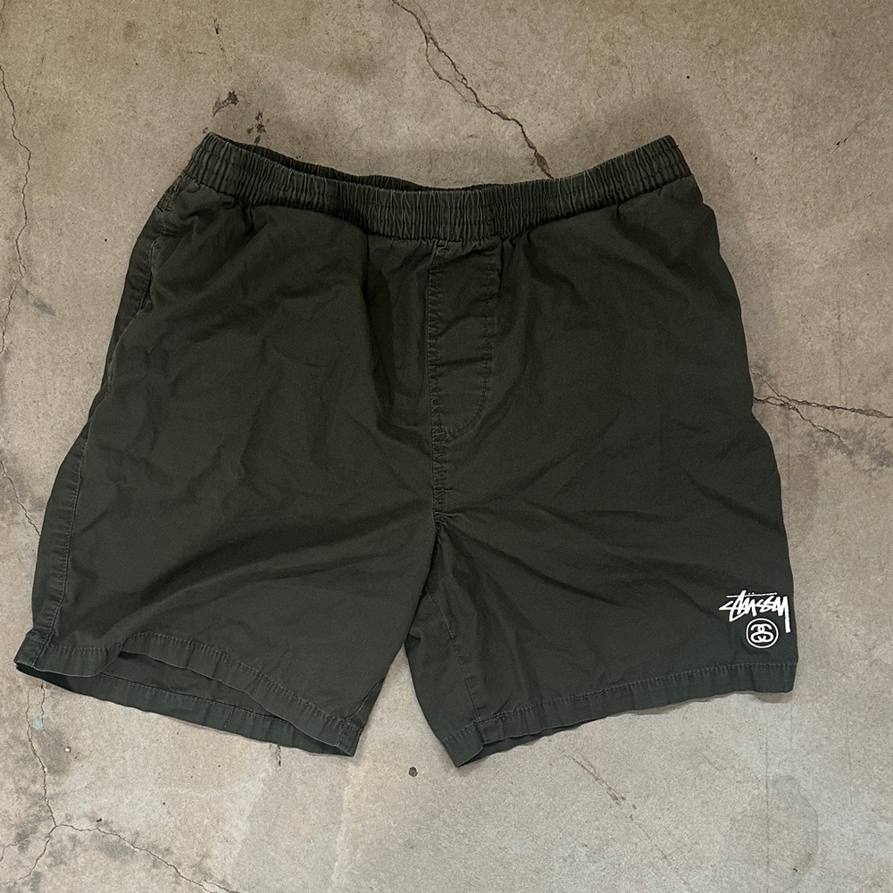 Stussy Dark Green Men's Shorts